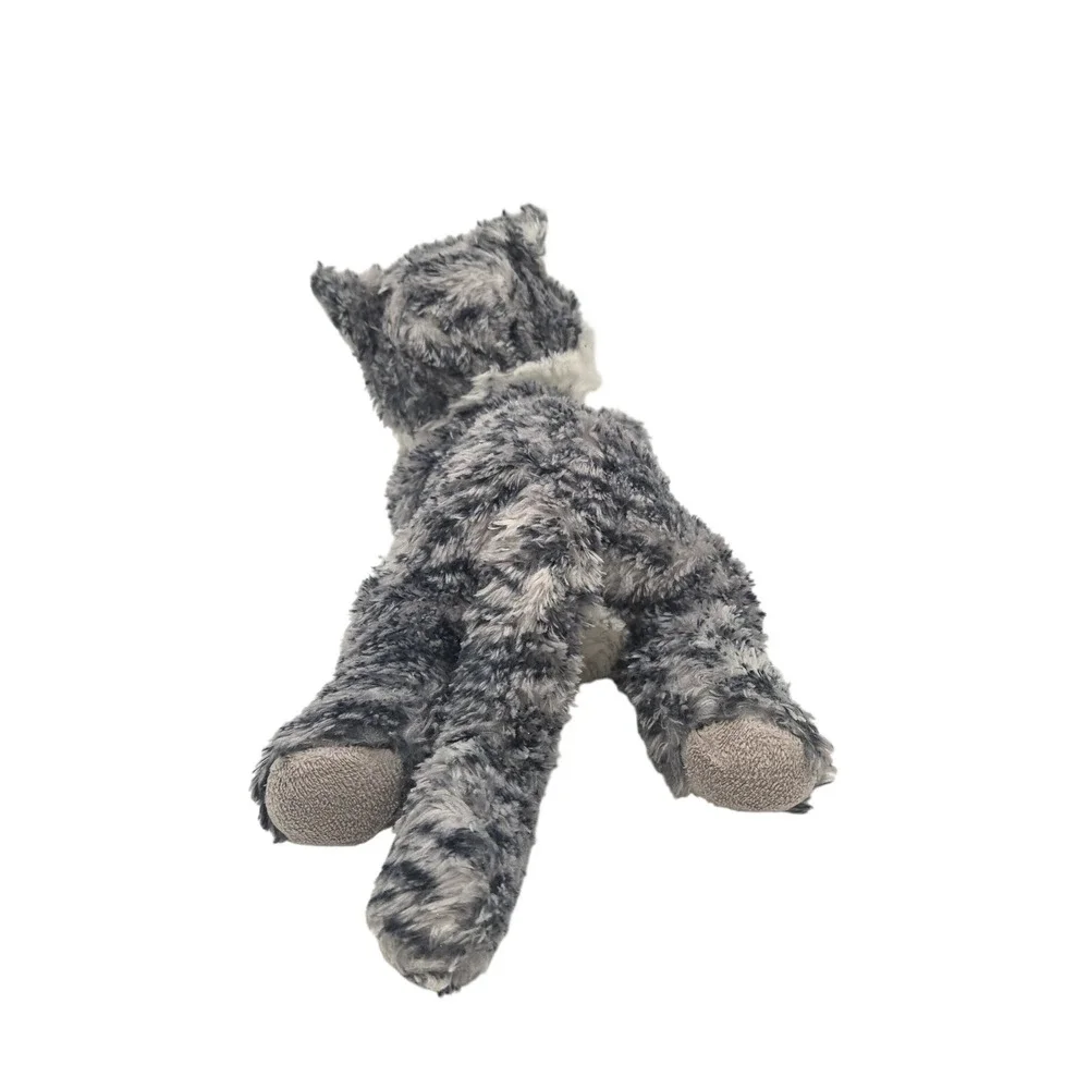 Aurora Grey Tabby Cat‎ Plush Stuffed Animal White Striped Kitten 2015